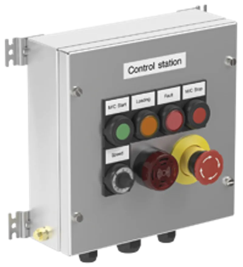Pepperl Fuchs SR.CS* – Control Stations Ex e, Stainless Steel, cover-mounted contact modules — photo 1 of 2