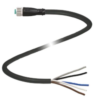 Female cordset V311-GM-BK1M-PUR-U