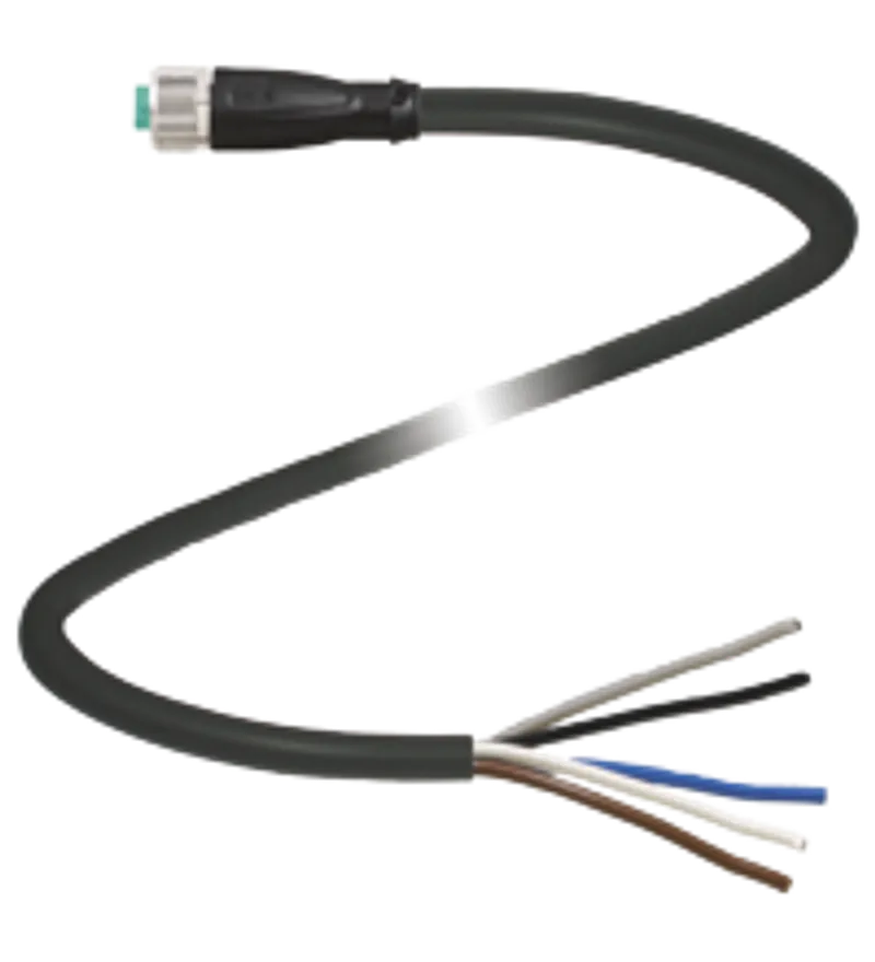 Female cordset V311-GM-BK5M-PUR-U — photo 1 of 4