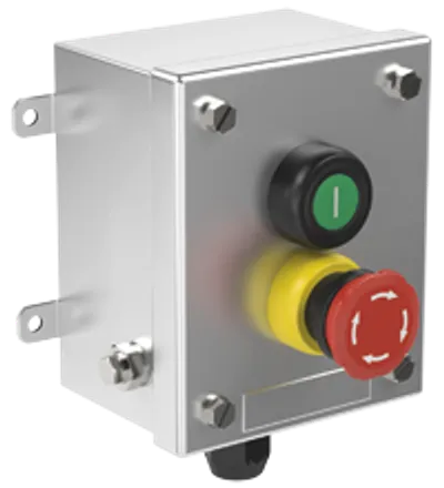Pepperl Fuchs LRS2.D.PGMX.E4MX.B.1 – Control Unit Ex e, Stainless Steel, 2 Functions