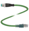 Connection cable, Ethernet V19S-G-GN3M-PUR-E2S-V45-G — photo 1 of 4