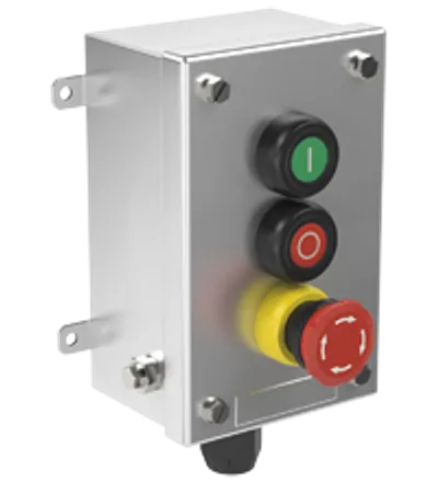 Pepperl Fuchs LRS3.D.PGMX.PRMX.E4MX.C.1 – Control Unit Ex e, Stainless Steel, 3 Functions