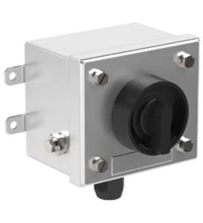 Pepperl Fuchs LRS1.B.S1OX.B.1 – Control Unit Ex e, Stainless Steel, Control Switch