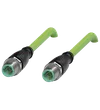 Connection cable, Ethernet V1SD-G-GN90M-PUR-E1S-V1D-G — photo 1 of 4 Connection cable, Ethernet V1SD-G-GN90M-PUR-E1S-V1D-G — photo 1 of 4