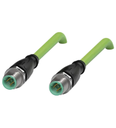 Connection cable, Ethernet V1SD-G-GN8,5M-PUR-E1S-V1D-G
