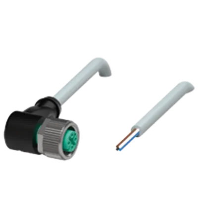 Female cordset V1-W-6M-PVC