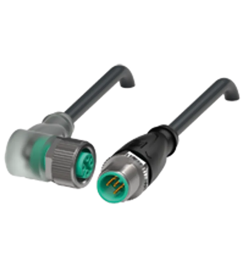 Connection cable V15-W-E8W-BK5M-PUR-A-V15-G — photo 1 of 4