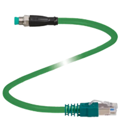 Pepperl Fuchs V31S-GM-GN2M-PUR-E2S-V45 – Connection cable, Ethernet Pepperl Fuchs V31S-GM-GN2M-PUR-E2S-V45 – Connection cable, Ethernet