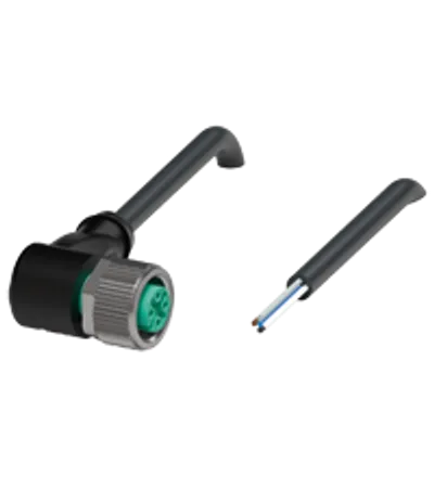Pepperl Fuchs V15-W-BK10M-PUR-U – Female cordset