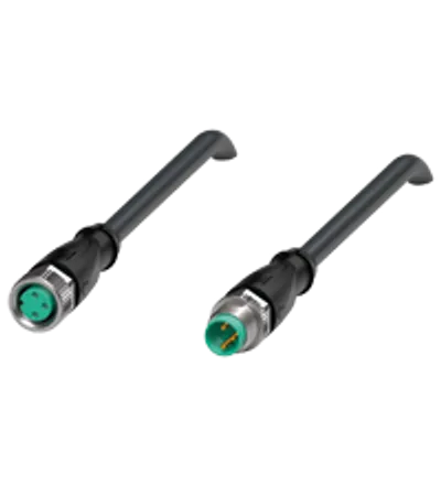 Connection cable V3-GM-BK0,6M-PVC-U-V3-GM