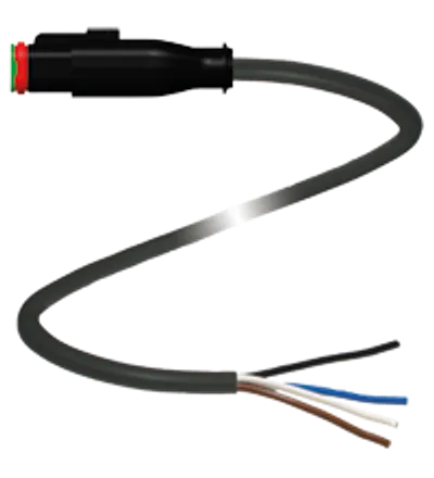 Pepperl Fuchs DT4S-G-BK1,5M-PUR-O1 – Female cordset Pepperl Fuchs DT4S-G-BK1,5M-PUR-O1 – Female cordset