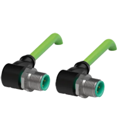 Connection cable, Ethernet V1SD-W-GN40M-PUR-E2S-V1D-W