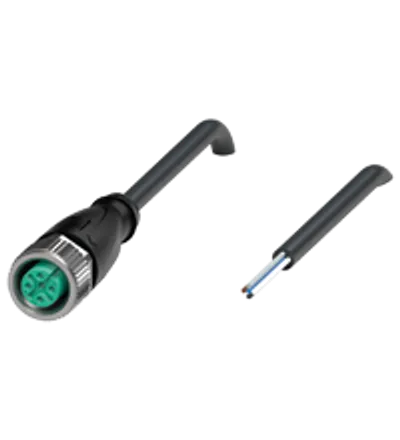 Female cordset V15-G-BK10M-PUR-A