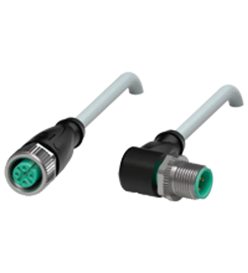 Connection cable V1-G-1,5M-PUR-V1-W — photo 1 of 4