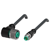Connection cable V11-W-BK5M-PUR-U-V3-GM — photo 1 of 4