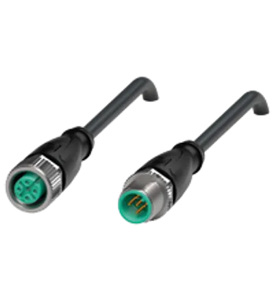 Connection cable V15-G-BK1,5M-PUR-A-V15-G