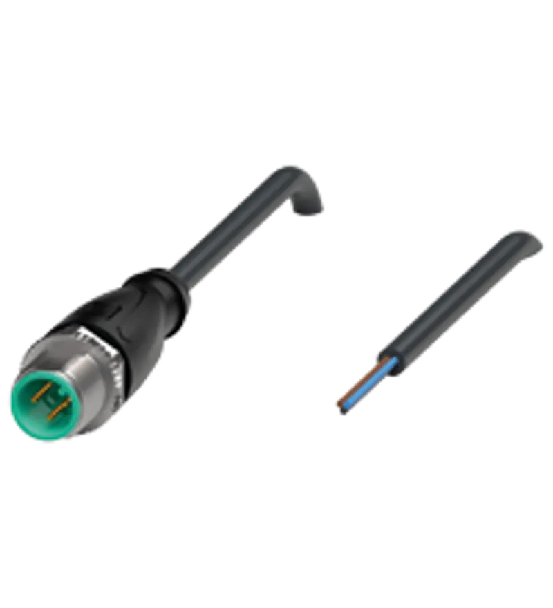 Cable connector V11S-G-BK1,5M-PUR-U — photo 1 of 4