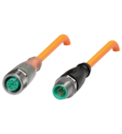 Connection cable V1-G-E8W-OR7,5M-POC-V1-G