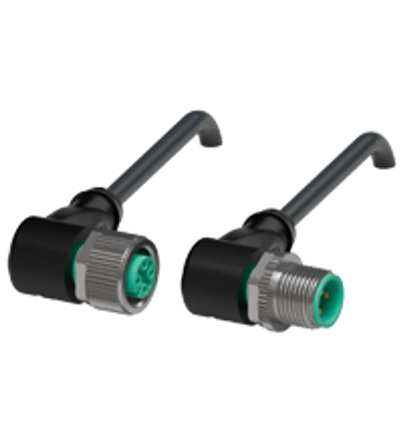 Connection cable V1-W-BK1M-PUR-U-V1-W — photo 1 of 4