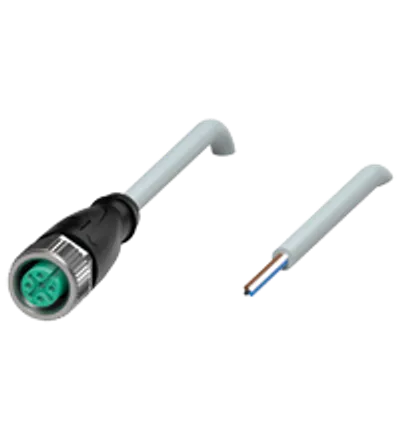 Female cordset V1-G-1M-PVC