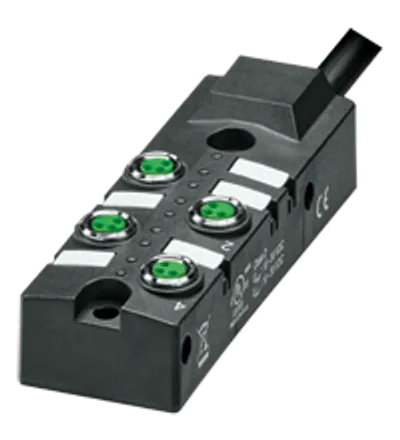 Pepperl Fuchs V3-4A-E2-5M-PUR – Splitter box M8