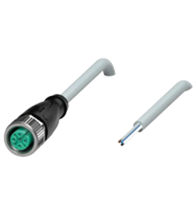 Female cordset V15-G-40M-PVC