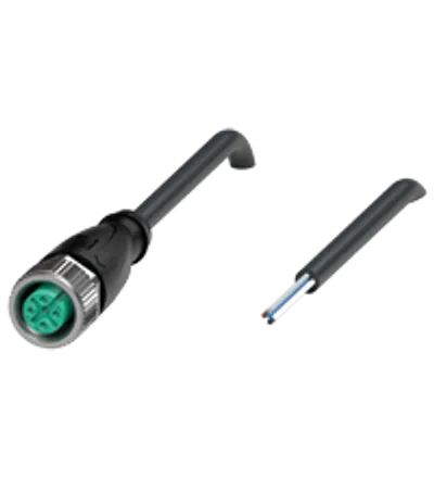 Female cordset V15-G-BK10M-PUR-U