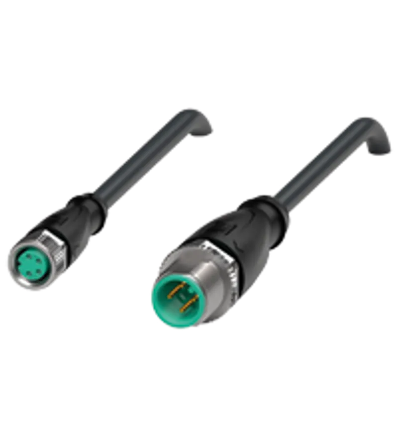 Connection cable V31-GM-BK1,5M-PUR-A-V1-G — photo 1 of 4