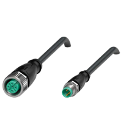 Connection cable V11-G-BK0,8M-PUR-U-V3-GM