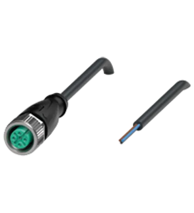 Female cordset V1-G-B-BK1M-PUR-U