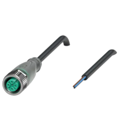 Pepperl Fuchs V1-G-E2-BK15M-PUR-U – Female cordset Pepperl Fuchs V1-G-E2-BK15M-PUR-U – Female cordset