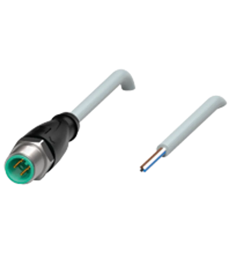 Cable connector V1S-GV4A-2M-PVC — photo 1 of 4