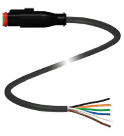 Pepperl Fuchs DT6S-G-BK10M-PUR-O1 – Female cordset Pepperl Fuchs DT6S-G-BK10M-PUR-O1 – Female cordset