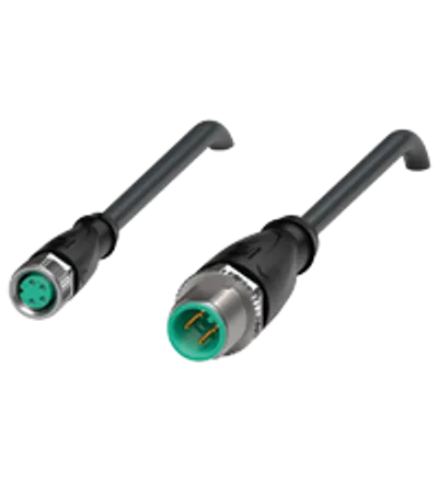 Connection cable V31-GM-BK0,6M-PUR-U-V1-G