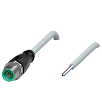 Cable connector V1S-G-0,5M-PUR