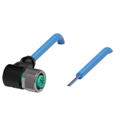 Cable connector, NAMUR V1-W-N-45M-PUR