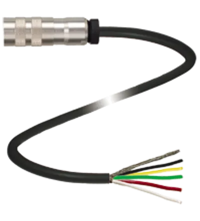 Female cordset 42306A-05M-05P-RVI50/78