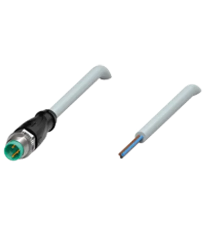 Cable connector V3S-GM-0,4M-PUR