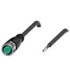 Cable socket, shielded V1-G-BK25M-PUR-U/ABG — photo 1 of 4