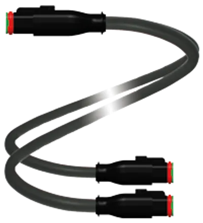 Pepperl Fuchs DT2S/DT2S-G-2M-PUR-O1-T-DT4S-G – Y connection cable