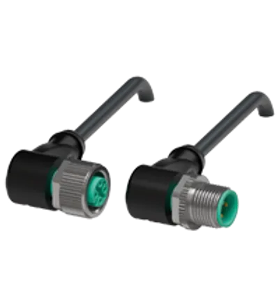 Connection cable V11-W-BK0,9M-PUR-U-V11-W
