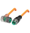 Connection cable V1-W-E8-OR2,5M-PUR-A1-V1-G — photo 1 of 4