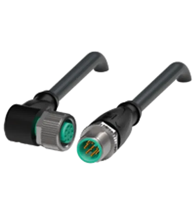 Connection cable V19-W-BK2M-PUR-U-V19-G