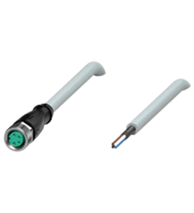 Cable socket, shielded V31-GM-5M-PUR-ABG
