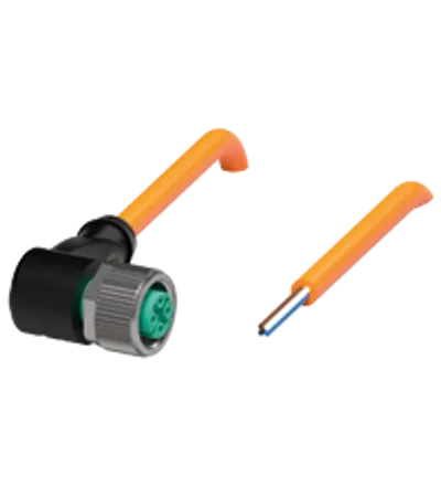 Female cordset V1-W-OR10M-PUR-A1