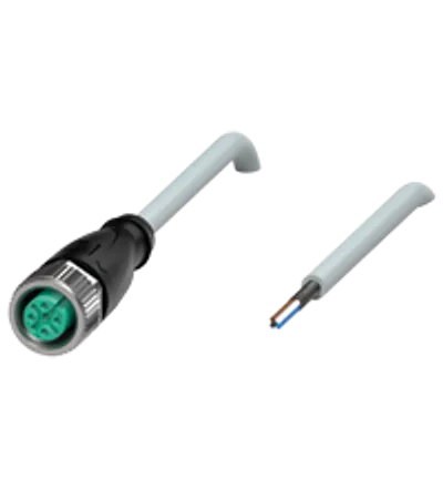 Cable socket, shielded V15-G-10M-PUR-ABG5