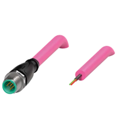 Pepperl Fuchs V15SB-G-5M-PUR-ABG – Cable connector, shielded