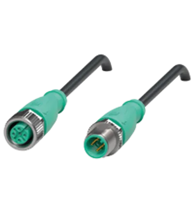 Connection cable V1-G-GN-BK5M-PUR-A-V1-G