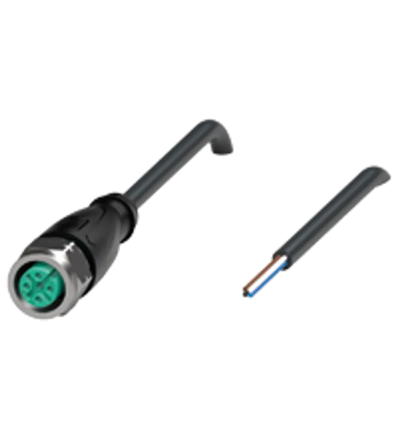 Female cordset V1-GV4A-BK15M-PUR-U — photo 1 of 4