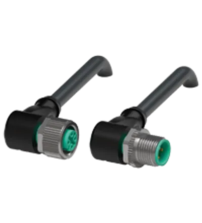 Connection cable, shielded V1-W-BK10M-PUR-U5/ABG-V1-W
